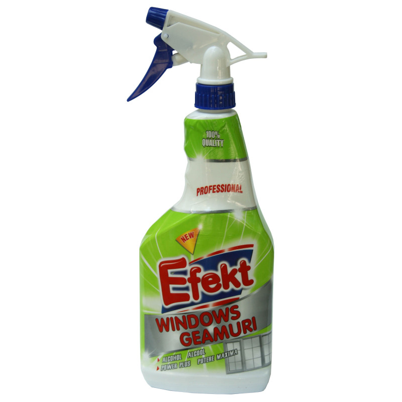 Solutie geamuri cu pulverizator Efekt 750 ml