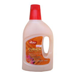 Solutie lemn / parchet Albio Muguet uscare rapida, 1.5L