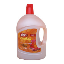 Solutie lemn / parchet Albio Muguet uscare rapida, 5L
