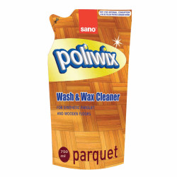 Solutie lemn / parchet cu ceara Sano Poliwix Parquet refill, 750 ml