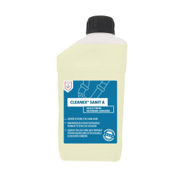 Solutie pentru desfundare canalizari Cleanex Sanit A, 1.2 kg