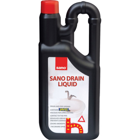 Solutie pentru desfundarea tevilor Sano Drain, 1000 ml