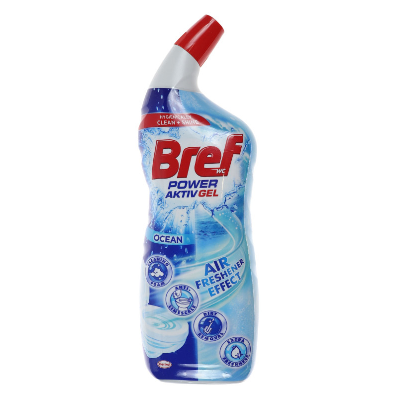 Solutie pentru toaleta Bref Power Active Gel, marin, 700 ml