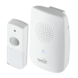 Sonerie fara fir Home DB 1001DC, LED, 8 melodii, 100 m, alba