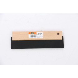 Spaclu cauciuc Holzer 544, 20 cm, cu maner de lemn