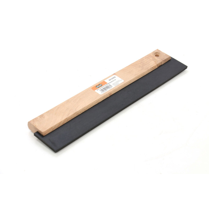 Spaclu cauciuc Holzer 546, 30 cm, cu maner de lemn