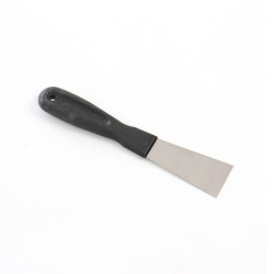 Spaclu inox Holzer 501, 4 cm, cu maner de PVC