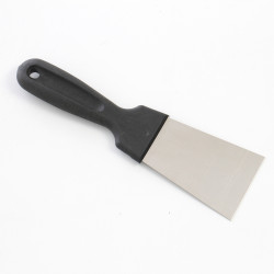 Spaclu inox Holzer 502, 6 cm, cu maner de PVC