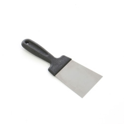 Spaclu inox Holzer 503, 8 cm, cu maner de PVC