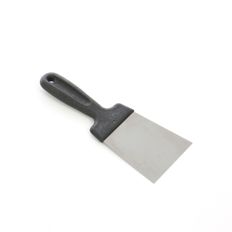 Spaclu inox Holzer 503, 8 cm, cu maner de PVC