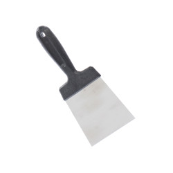 Spaclu inox Holzer 504, 10 cm, cu maner de PVC
