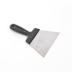 Spaclu inox Holzer 507, 14 cm, cu maner de PVC