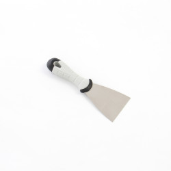 Spaclu inox Holzer 577, 8 cm, cu maner de cauciuc