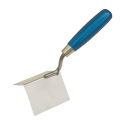 Spaclu inox pentru colt exterior, Lumytools LT06142, 7.5 cm