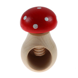 Spargator de nuci 9733-1, forma ciupercuta, lemn, diverse culori