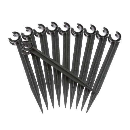 Spin pentru fixat conducta / furtun Gardena 13208-20 MI, 13 mm, set 10 buc