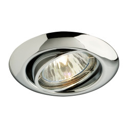 Spot incastrat ELC 3072 70154, GU10, orientabil, crom
