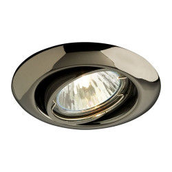 Spot incastrat ELC 3072 70158, GU10, orientabil, negru