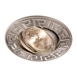Spot incastrat ELC 329 70096, GU10, orientabil, crom / perla crom