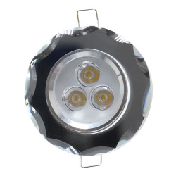Spot LED incastrat CR 34 70311, 3W, lumina neutra, crom