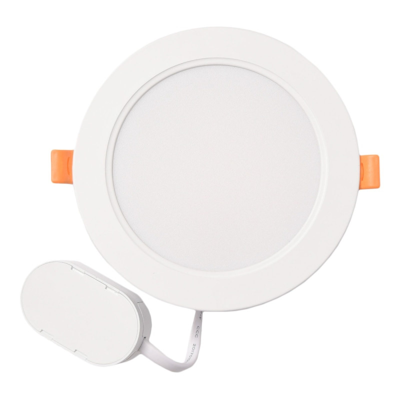 Spot LED incastrat Hepol 12W 960lm lumina calda / neutra / rece, IP20, alb