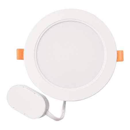 Spot LED incastrat Hepol 12W 960lm lumina calda / neutra / rece, IP20, alb