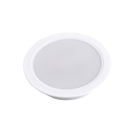 Spot LED incastrat Hoff, 12W, lumina neutra, alb, D145 mm