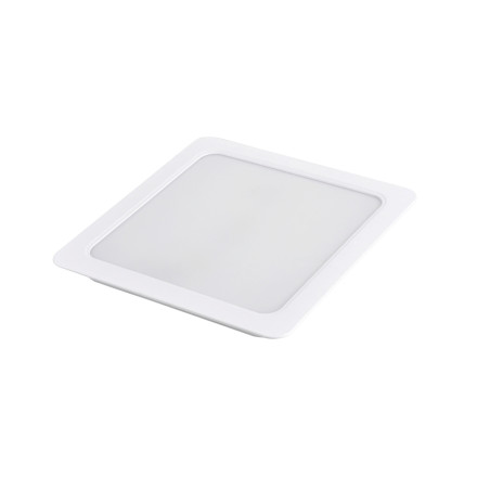 Spot LED incastrat Hoff, 24W, lumina neutra, alb, 225 x 225 mm