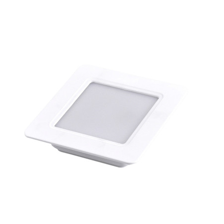 Spot LED incastrat Hoff, 5W, lumina neutra, alb, 95 x 95 mm