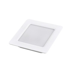 Spot LED incastrat Hoff, 9W, lumina neutra, alb, 120 x 120 mm