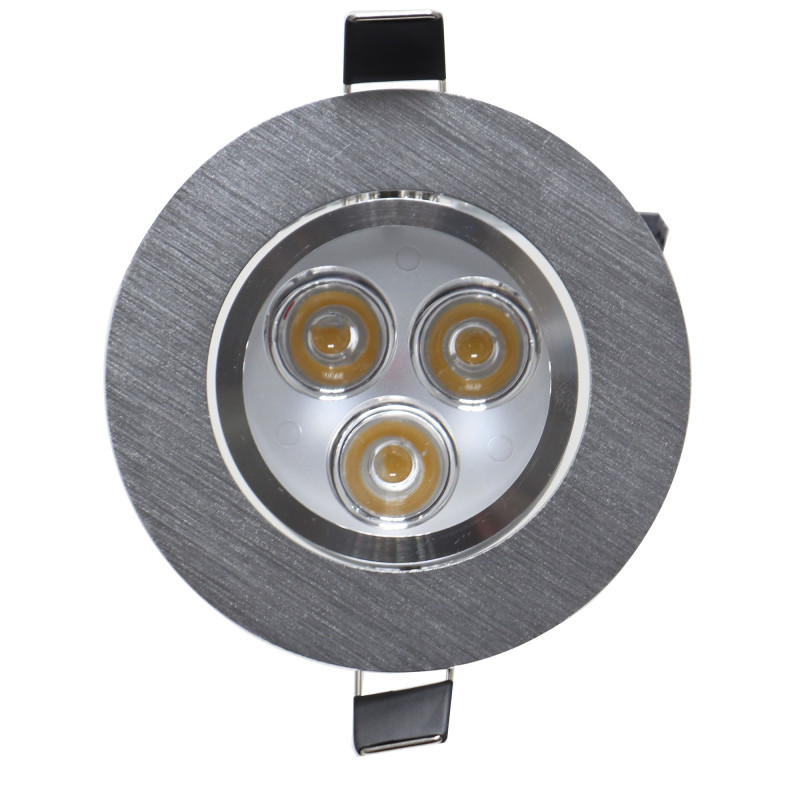 Spot LED incastrat MT 115 70317, 3W, lumina neutra, orientabil, aluminiu