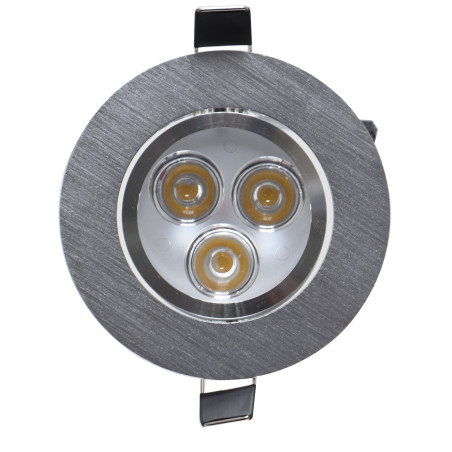 Spot LED incastrat MT 115 70317, 3W, lumina neutra, orientabil, aluminiu