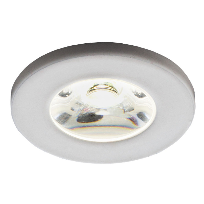 Spot LED incastrat MT 117 70320, 1W, lumina neutra, alb mat