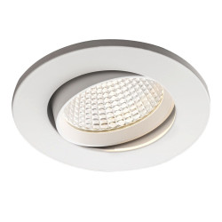 Spot LED incastrat MT 128 70363, 5W, lumina neutra, orientabil, alb