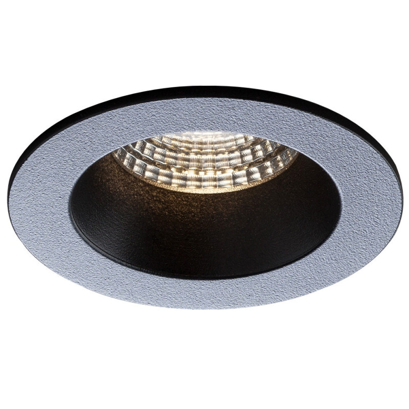 Spot LED incastrat MT 144 70382, 9W, lumina neutra, negru mat