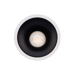 Spot LED incastrat MT 146 70408, 7W, lumina neutra, orientabil, alb mat + negru mat