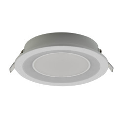 Spot LED incastrat PT 06 70402, 10.5W, lumina RGB / calda, alb