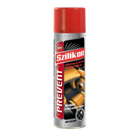 Spray auto, aerosol cu silicon profesional, pentru intretinere suprafete din plastic, Prevent, 500 ml