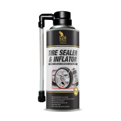 Spray auto Kraftmann, pentru umflat si reparat anvelope,  450 ml