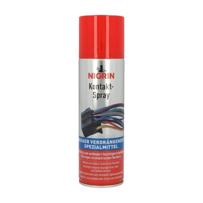 Spray auto, pentru curatare contacte electrice, Nigrin, 300 ml Spray auto, pentru curatare contacte electrice, Nigrin, 300 ml