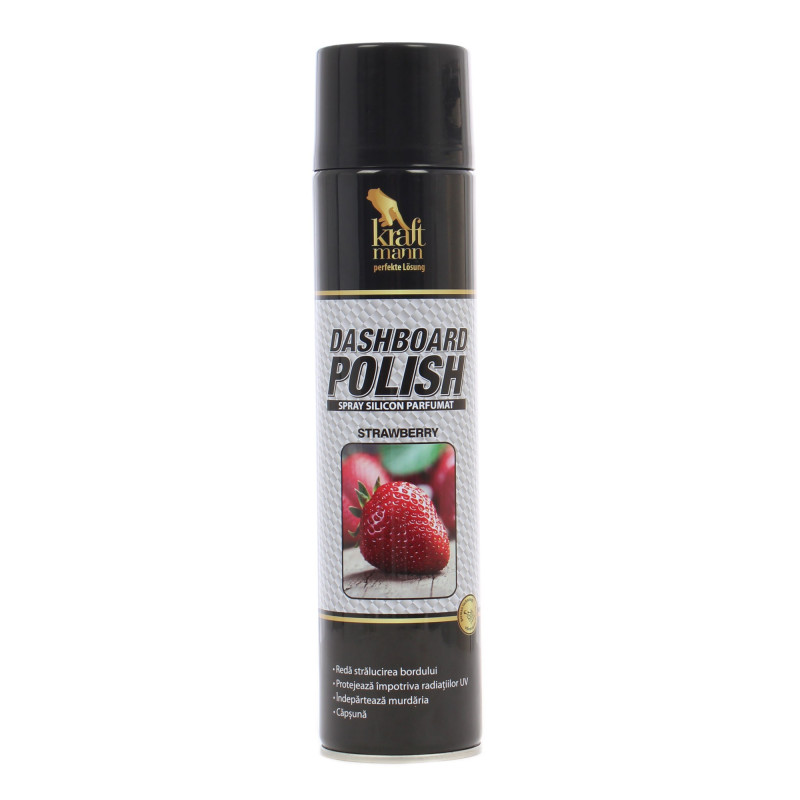 Spray auto, silicon, pentru intretinere bord, Kraftmann, 650 ml