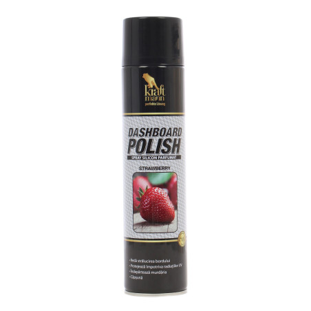 Spray auto, silicon, pentru intretinere bord, Kraftmann, 650 ml