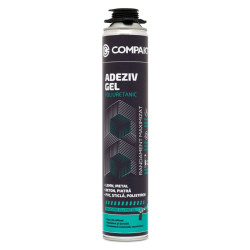 Adeziv gel poliuretanic multifunctional, aplicare cu pistol, Compakt, 750 ml