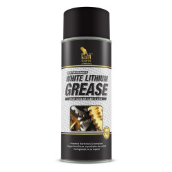 Spray auto, vaselina alba, cu litiu, Kraftmann White Lithium Grease, 450 ml