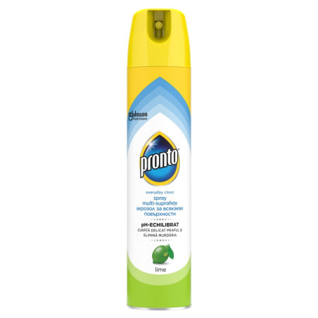 Spray curatare mobila multi-suprafete Pronto, lime, 300 ml