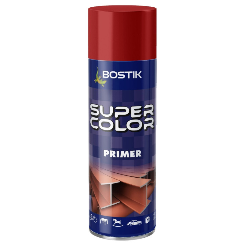 Spray grund, Den Braven Primer Super Color, rosu, interior / exterior, 400 ml