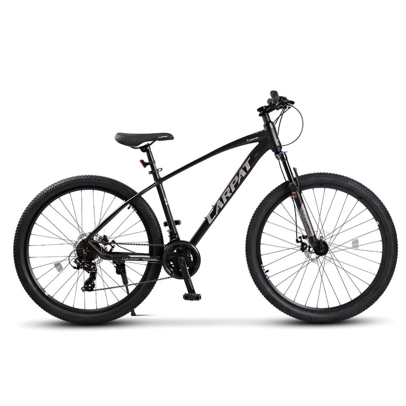 Bicicleta adulti, MTB C2957C Carpat, 29 inch, 21 viteze, schimbator spate Shimano, negru + gri