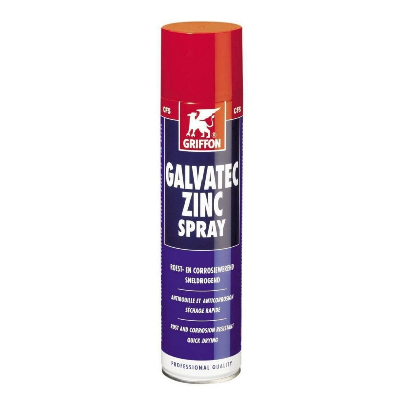 Spray protectie cu pulbere de zinc, Griffon Galvatec, gri, interior / exterior, 400 ml Spray protectie cu pulbere de zinc, Griffon Galvatec, gri, interior / exterior, 400 ml