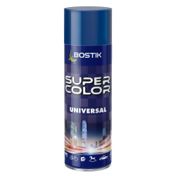 Spray vopsea acrilica Bostik Super Color Universal, interior / exterior, ultramarin RAL5002, 400 ml
