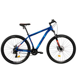 Bicicleta adulti, MTB Terrana 2925, Dhs, marime M, 29 inch, Shimano 24 viteze, albastru